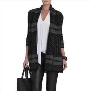 BCBGMaxazria Shadia Sweater Coat M / L